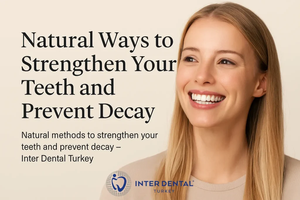 Natural Ways to Strengthen Teeth and Prevent Decay
