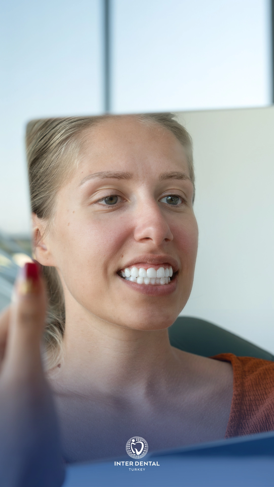 Jennifer — zirconium crown smile makeover at Inter Dental Turkey